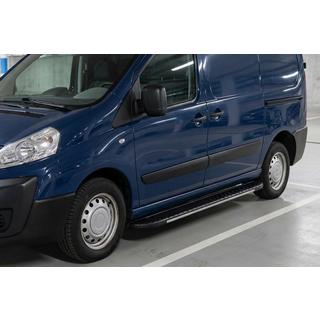 Trittbretter Bosphorus Grey (2 Stk., Aluminium) Peugeot Expert 2007-2016 Foto 1