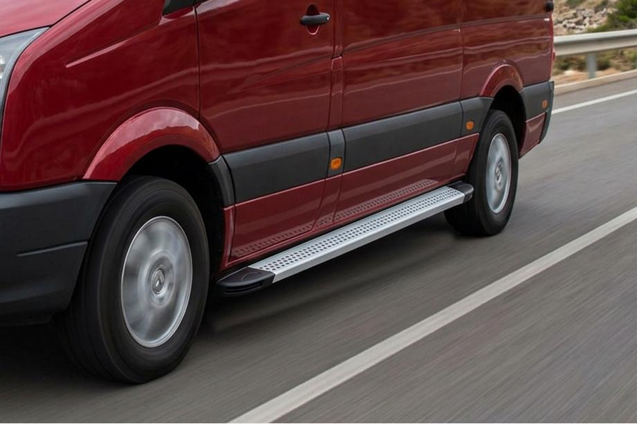 Volkswagen Crafter 2016- Seitenschweller Maya V2 (2 Stk., Aluminium) Lang/ExtraLang Image
