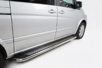 Mercedes Vito/V-class W447 2014- Trittbretter Maydos V2 (2 Stk., Aluminium) Foto 1