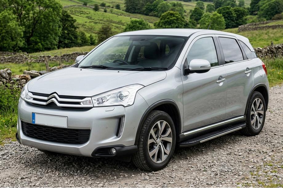 Citroen C-4 Aircross 2012-2017 Trittbretter Bosphorus Grey (2 Stk., Aluminium) Image