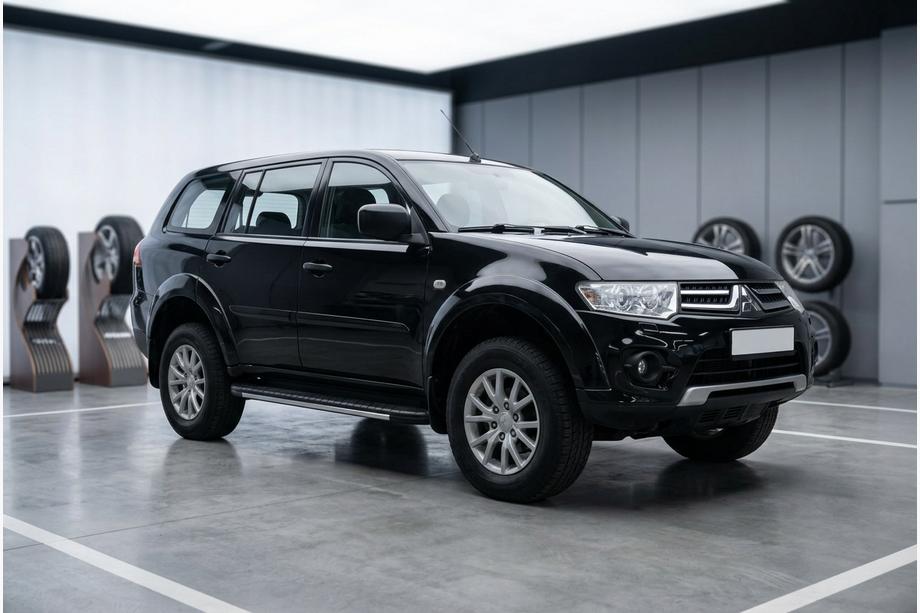 Mitsubishi Pajero Sport 2008-2015 Trittbretter Bosphorus Grey (2 Stk., Aluminium) Foto 1