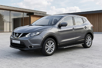 Nissan Qashqai 2014-2021 Trittbretter Bosphorus Grey (2 Stk., Aluminium) Foto 1