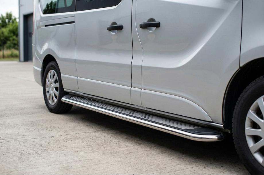 Nissan Primastar 2002-2014 Seitenschweller Maydos V2 (2 Stk., Aluminium & Edelstahl) Image