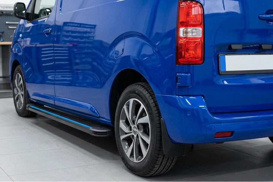 Citroen Jumpy/Dispatch 2017- Seitenschweller Maya Blue (2 Stk., Aluminium) Image