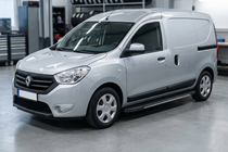 Dacia Dokker 2013-2022 Trittbretter Bosphorus Grey (2 Stk., Aluminium) Foto 1