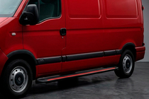 Opel Movano 2004-2010 Seitenschweller Maya Red (2 Stk., Aluminium) Foto 1