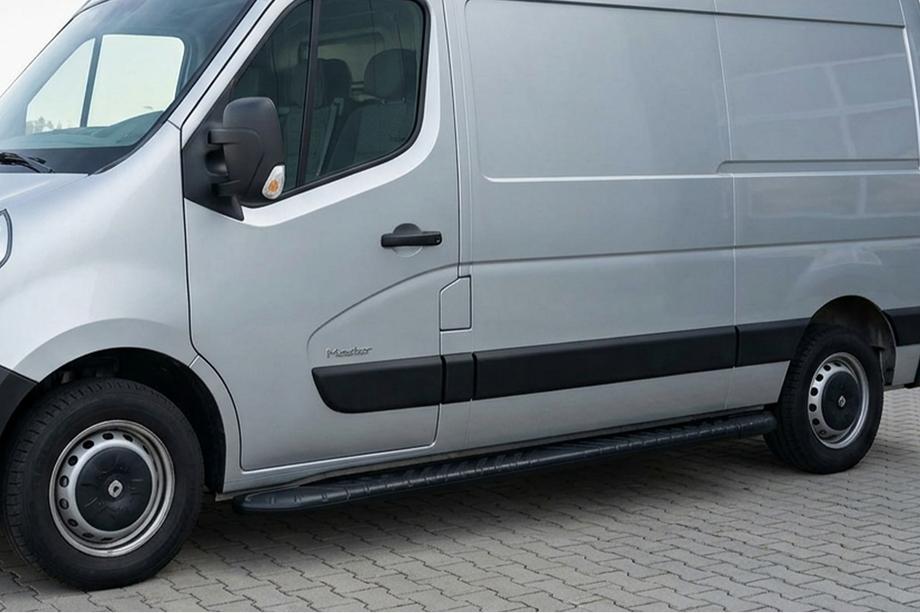 Nissan NV400 2010-2024 Seitenschweller Bosphorus Black (2 Stk., Aluminium) Image