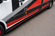 Nissan NV400 2010-2024 Seitenschweller Maya Red (2 Stk., Aluminium) Foto 1