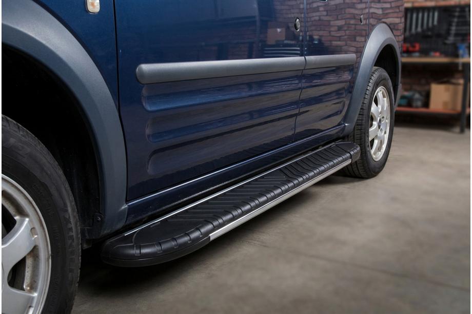 Ford Connect 2006–2009 Trittbretter Bosphorus Grey (2 Stk., Aluminium) Image
