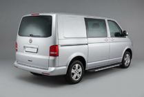 Volkswagen T5 2010-2015 Trittbretter Bosphorus Grey (2 Stk., Aluminium) Foto 1