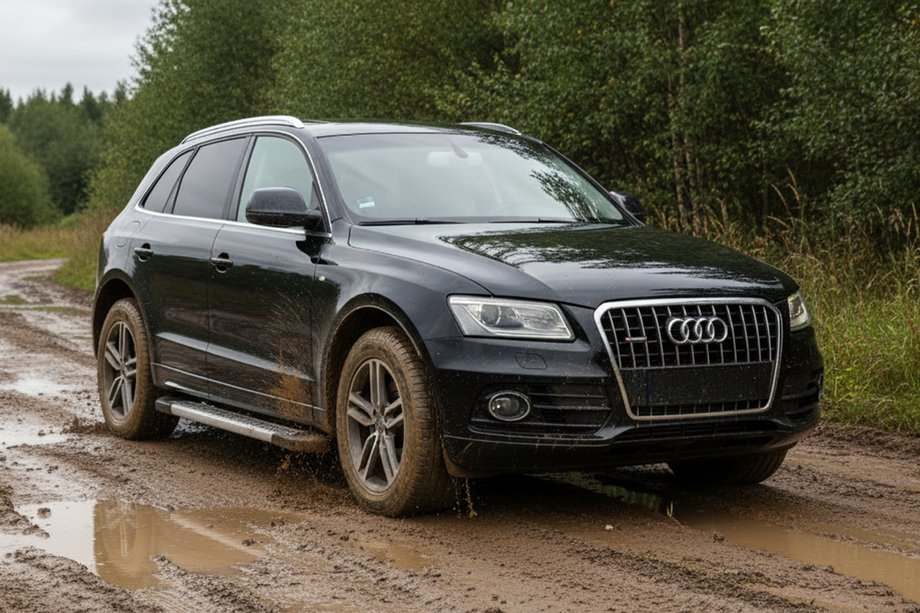 Audi Q5 2008-2017 Seitenschweller New Vision Grey (2 Stk., Aluminium) Foto 1