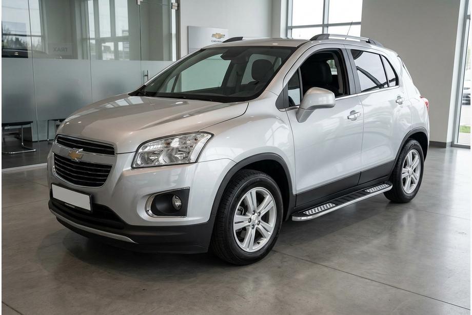 Chevrolet Trax 2012-2023 Seitenschweller Tayga V2 (2 Stk., Aluminium) Image