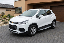 Chevrolet Trax 2012-2023 Seitenschweller New Vision Grey (2 Stk., Aluminium) Foto 1