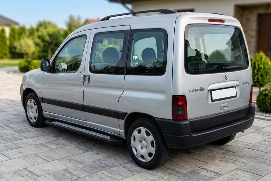 Citroen Berlingo 1996-2008 Seitenschweller New Vision Black (2 Stk., Aluminium) Image