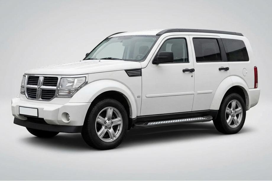 Dodge Nitro 2006-2011 Seitenschweller New Vision Black (2 Stk., Aluminium) Image