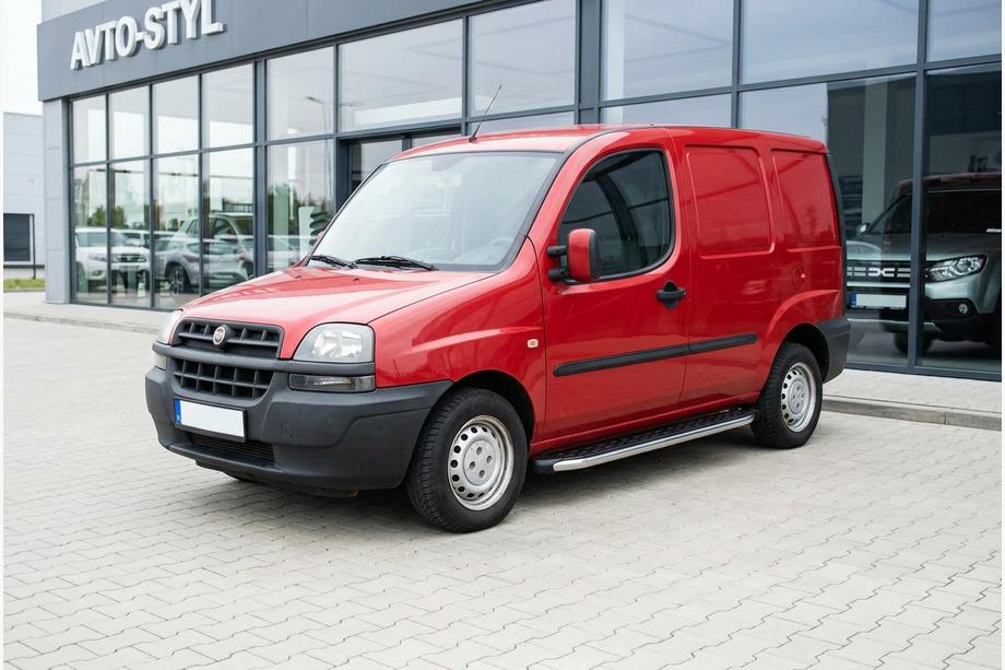 Fiat Doblo I 2001-2005 Seitenschweller BlackLine (2 Stk., Aluminium) Image