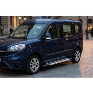 Seitenschweller New Vision Grey (2 Stk., Aluminium) Fiat Doblo II 2010-2022 Foto 1