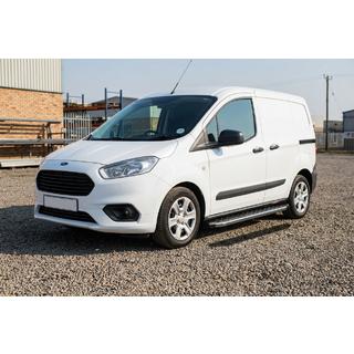 Seitenschweller BlackLine (2 Stk., Aluminium) Ford Courier 2014-2023 Foto 1
