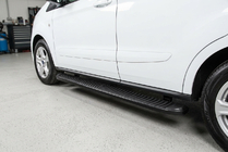 Ford Courier 2014-2023 Seitenschweller Tayga Black (2 Stk., Aluminium) Foto 1