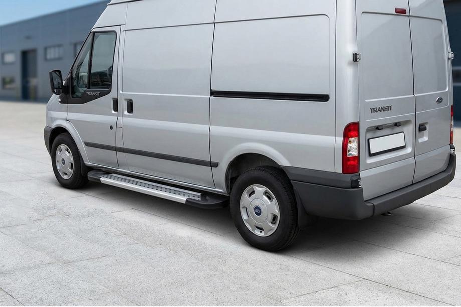 Ford Transit 2000–2014 Seitenschweller New Vision Grey (2 Stk., Aluminium) Foto 1