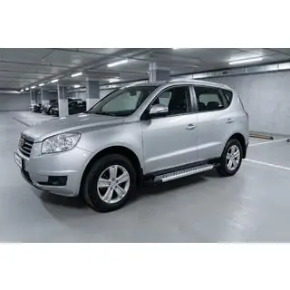 Seitenschweller New Vision Grey (2 Stk., Aluminium) Geely Emgrand X7 2011- Foto 1