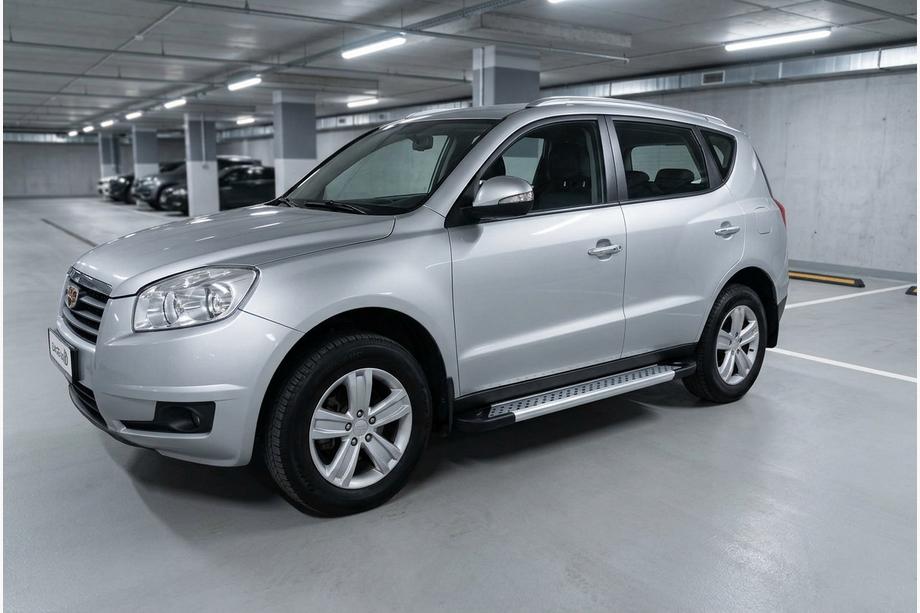 Geely Emgrand X7 2011- Seitenschweller New Vision Grey (2 Stk., Aluminium) Foto 1