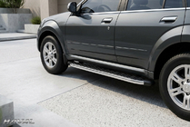 GreatWall Haval/Hover H3 2005-2013 Seitenschweller BlackLine (2 Stk., Aluminium) Foto 1