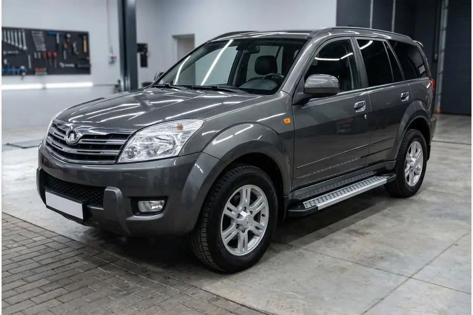 GreatWall Haval/Hover H3 2005-2013 Seitenschweller New Vision Grey (2 Stk., Aluminium) Foto 1