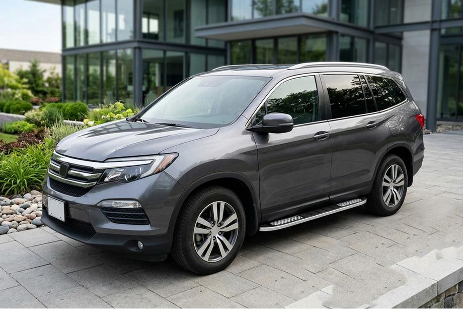 Honda Pilot 2015-2022 Seitenschweller Tayga V2 (2 Stk., Aluminium) Image