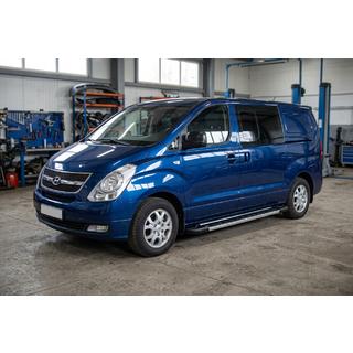 Seitenschweller RedLine V1 (2 Stk., Alu) Hyundai H300, H1, Starex 2008-2020 Foto 1
