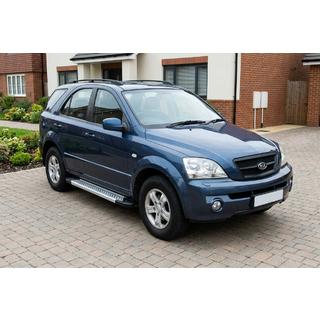 Seitenschweller New Vision Grey (2 Stk., Aluminium) Kia Sorento I BL 2002-2009 Foto 1