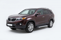 Kia Sorento II XM 2009-2014 Seitenschweller New Vision Grey (2 Stk., Aluminium) 2013-2016 Foto 1