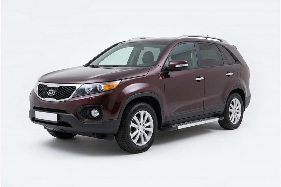 Kia Sorento II XM 2009-2014 Seitenschweller New Vision Grey (2 Stk., Aluminium) 2013-2016 Image