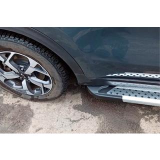 Seitenschweller New Vision Grey (2 Stk., Aluminium) Kia Sportage 2015-2021 Foto 2