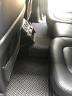Audi Q7 2005-2015 EVA Fußmatten (schwarz) 3 Reihen (6 Matten) Foto 9