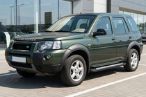 Land Rover Freelander I 1997-2006 Seitenschweller New Vision Black (2 Stk, Aluminium) Foto 1