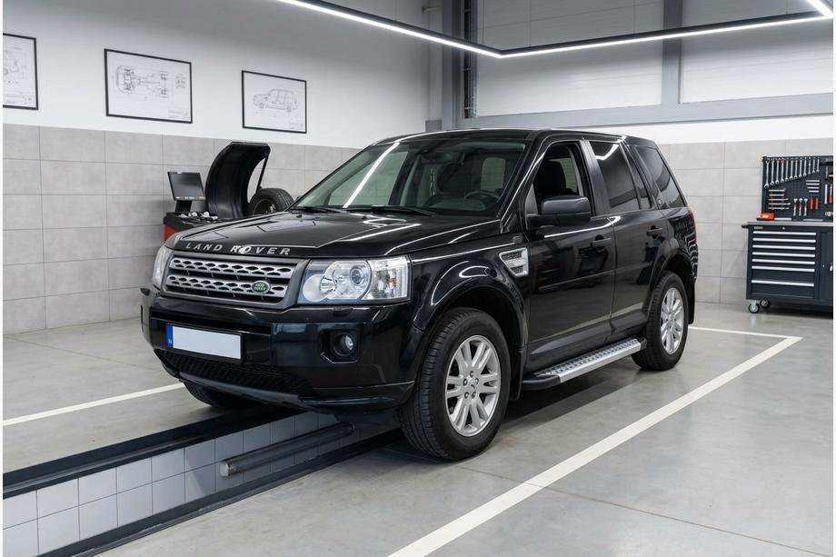 Land Rover Freelander II 2006–2014 Seitenschweller New Vision Grey (2 Stk, Aluminium) Image