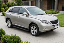 Lexus RX 2009-2015 Seitenschweller Allmond Black (2 Stk, Aluminium) Foto 1