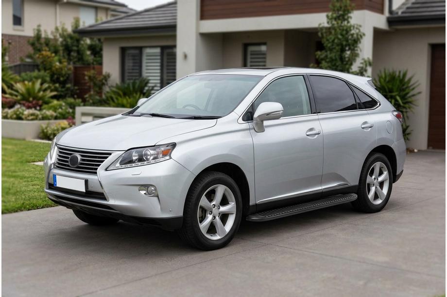 Lexus RX 2009-2015 Seitenschweller Tayga Black (2 Stk, Aluminium) Image