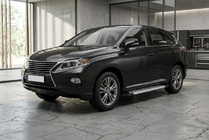 Lexus RX 2009-2015 Seitenschweller New Vision Grey (2 Stk, Aluminium) Foto 1
