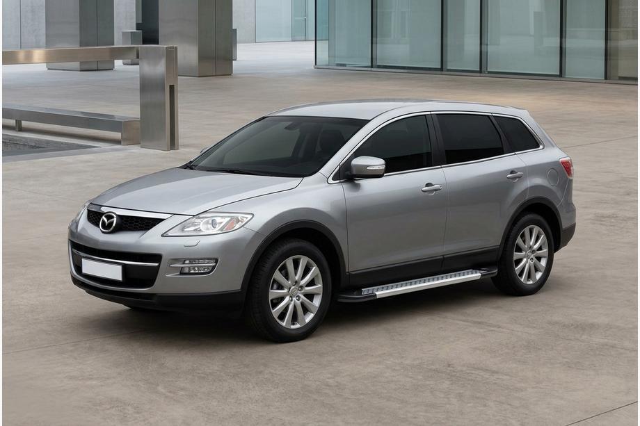 Mazda CX-9 2007-2016 Seitenschweller New Vision Grey (2 Stk., Aluminium) Foto 1