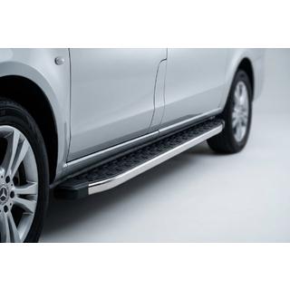 Trittbretter BlackLine (2 Stk., Alu) Mercedes Vito W639 2004-2014 Foto 1