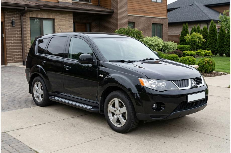 Mitsubishi Outlander 2006-2012 Seitenschweller New Vision Black (2 Stk, Aluminium) Foto 1