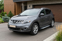 Nissan Murano 2008-2014 Seitenschweller New Vision Grey (2 Stk., Alu) Foto 1