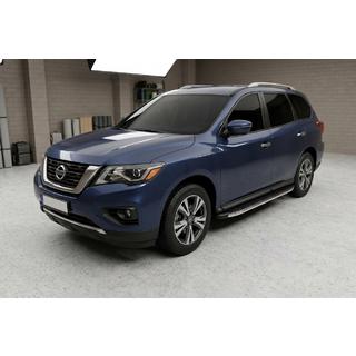 Trittbretter BlackLine (2 Stk, Aluminium) Nissan Pathfinder R52 2012-2021 Foto 1