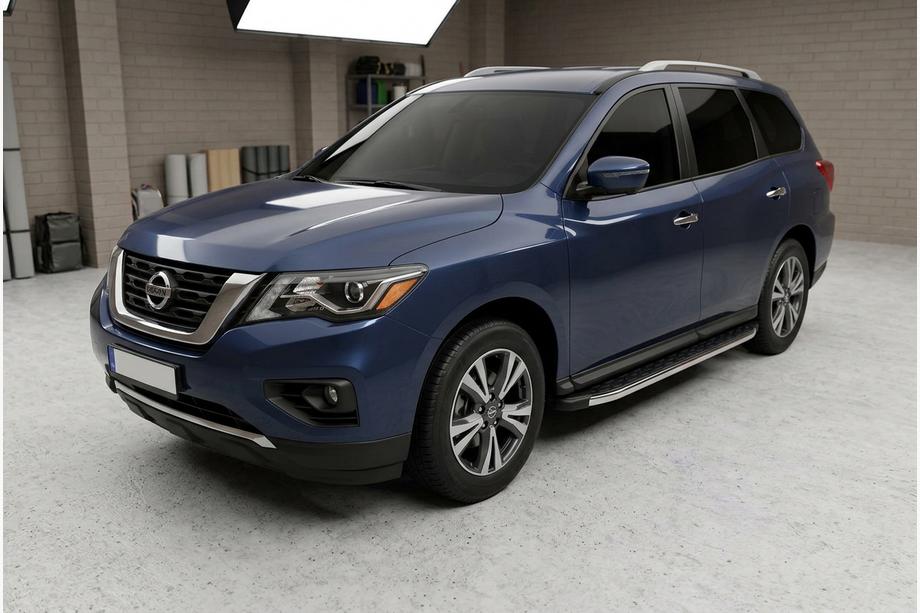 Nissan Pathfinder R52 2012-2021 Trittbretter BlackLine (2 Stk, Aluminium) Image