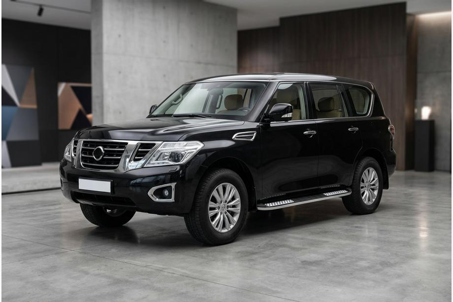 Nissan Patrol Y62 2010-2024 Seitenschweller Tayga V2 (2 Stk., Aluminium) Foto 1