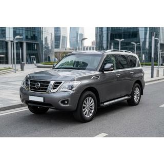 Seitenschweller New Vision Black (2 Stk., Aluminium) Nissan Patrol Y62 2010-2024 Foto 1
