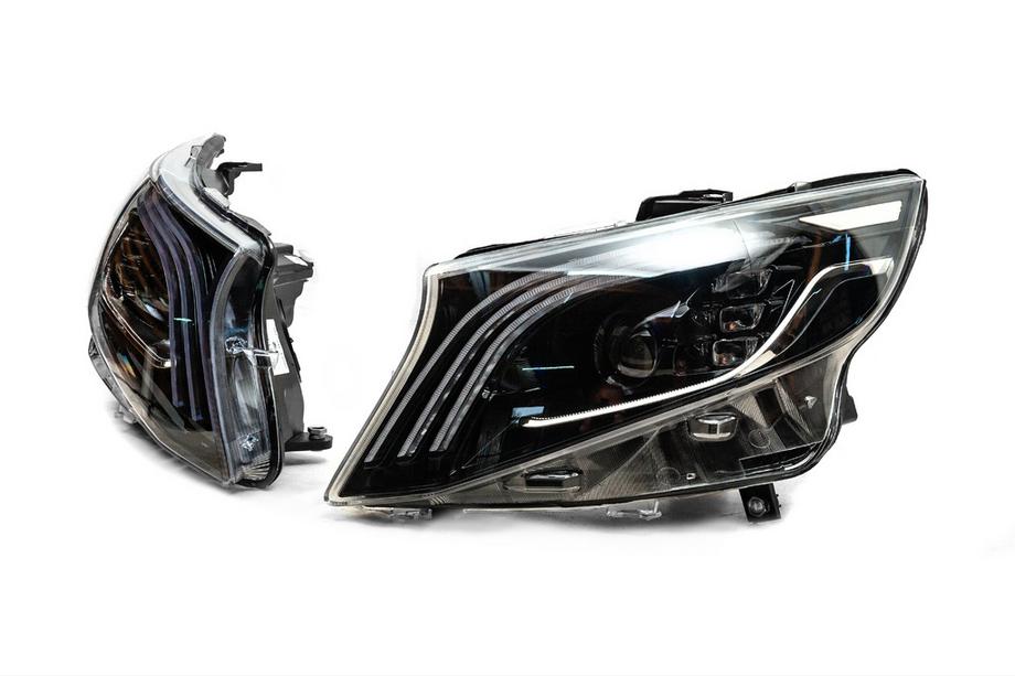 Mercedes Vito/V-class W447 2014- Frontscheinwerfer im Maybach-Design LED (für Vito, 2 Stk.) Foto 5