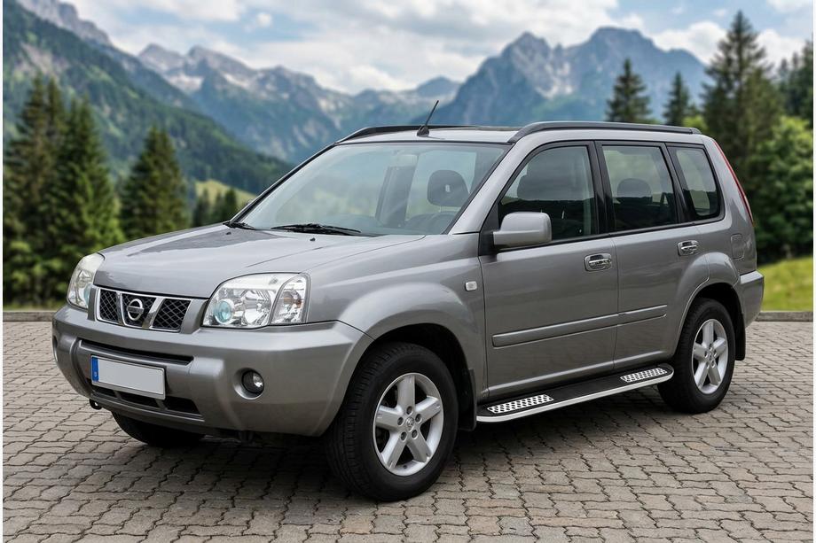 Nissan X-trail T30 2002-2007 Seitenschweller Tayga V2 (2 Stk., Alu) Foto 1